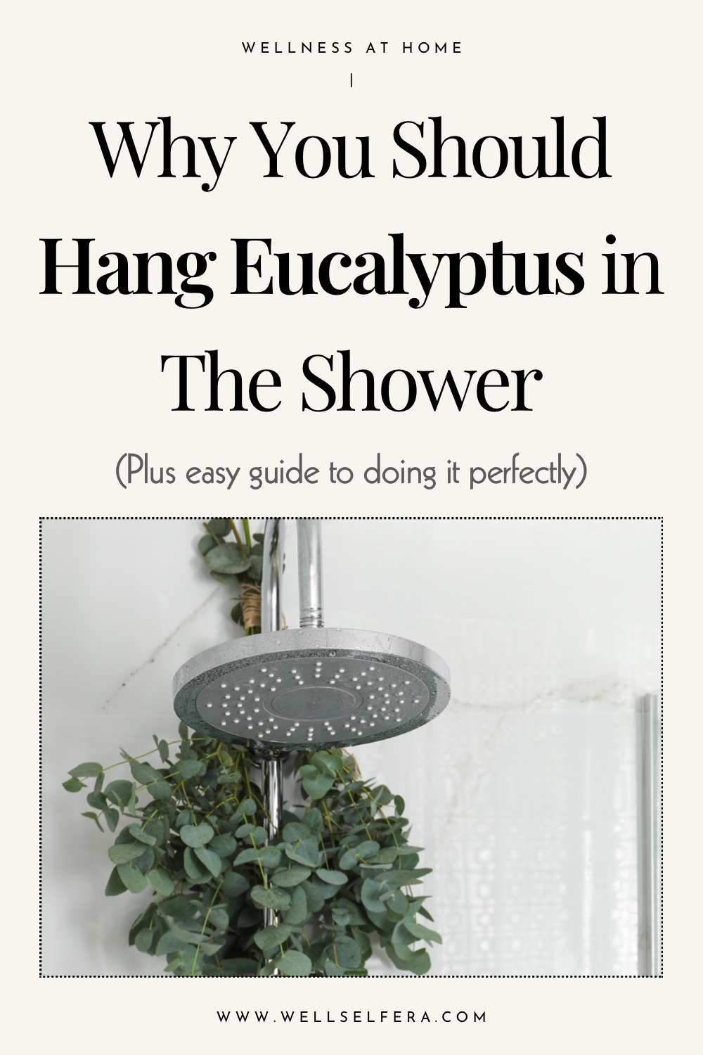 Why You Should Hang Eucalyptus In The Shower (And How To Do It Right)
